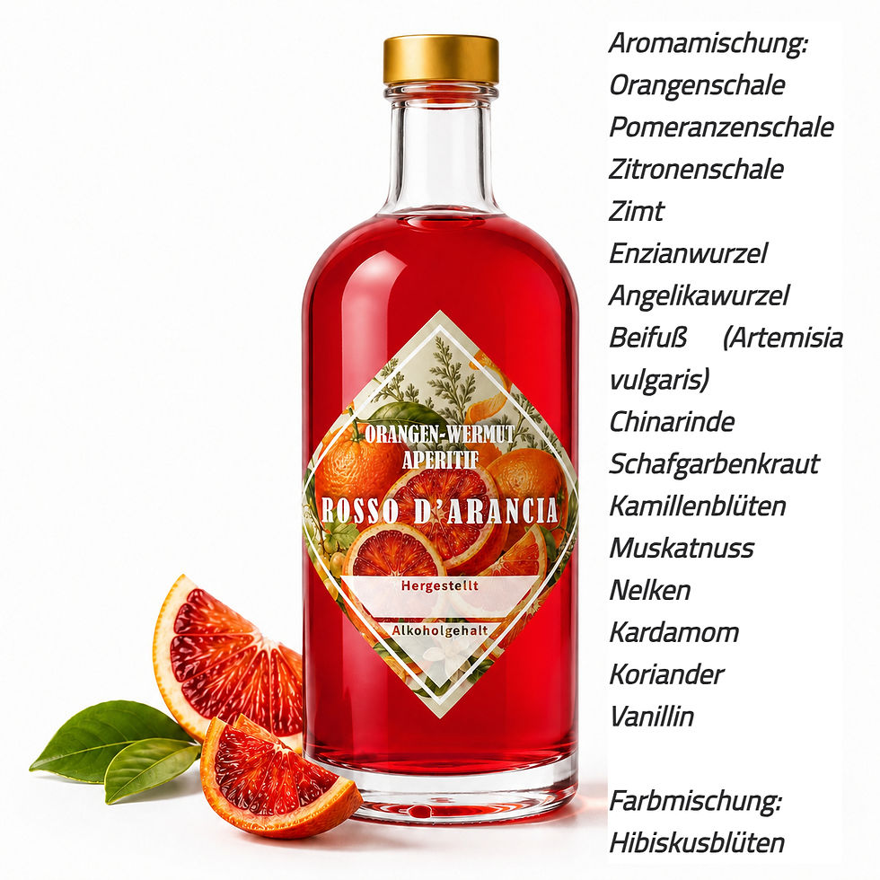 Miniaturbild: Orangen-Wermut-Aperitif selber machen | Ansatzmischung