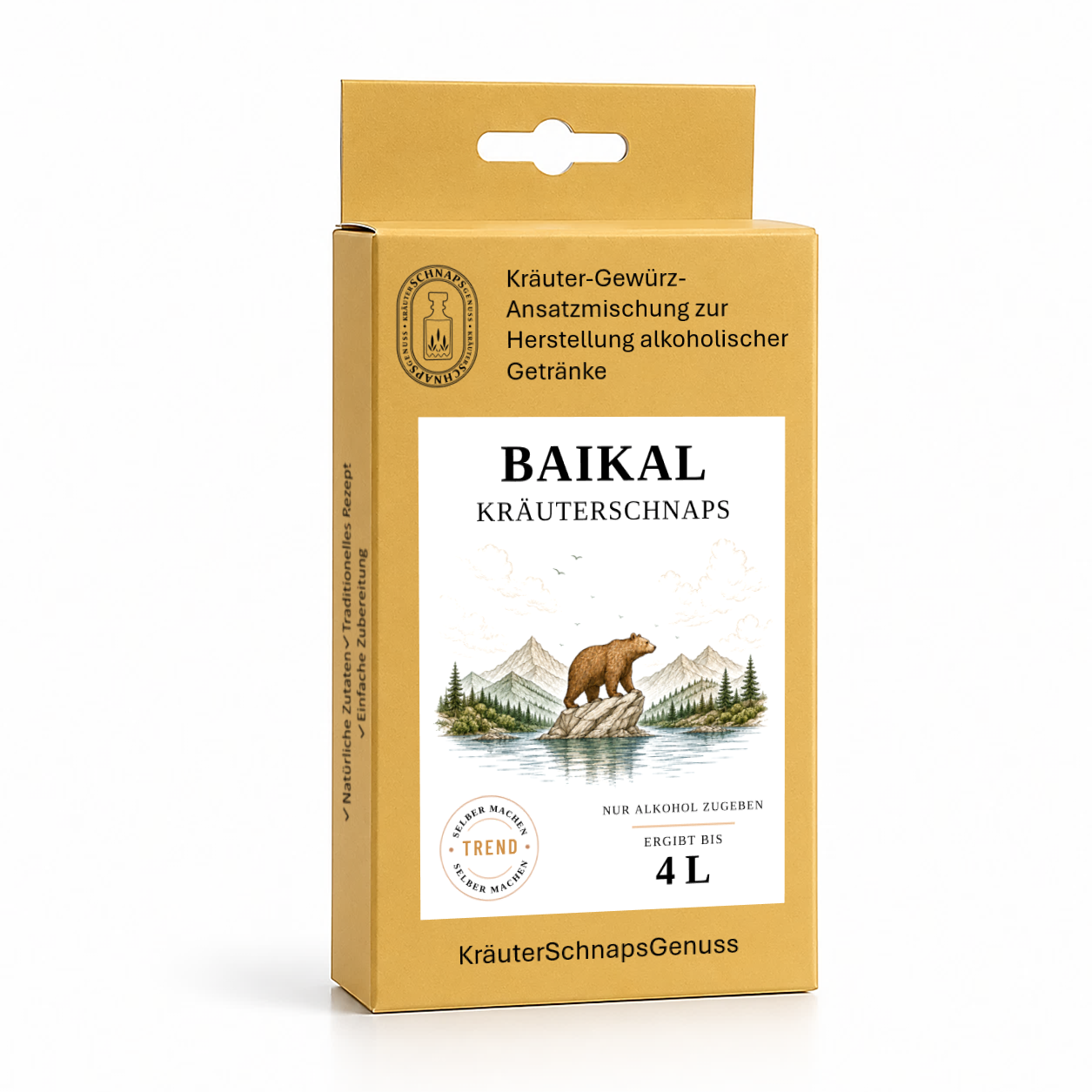 Kräuterschnaps selber machen – mit Ginseng