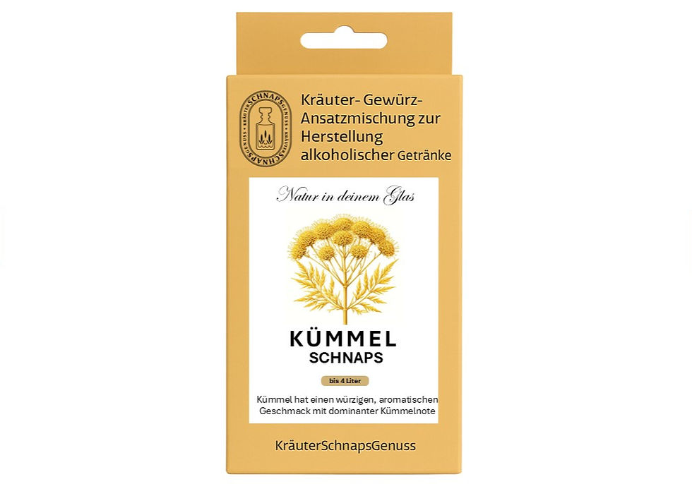 Kümmelschnaps selber machen | Ansatzmischung