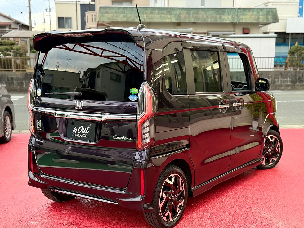Miniatura: HONDA N-BOX CUSTOM MODELO GL TURBO