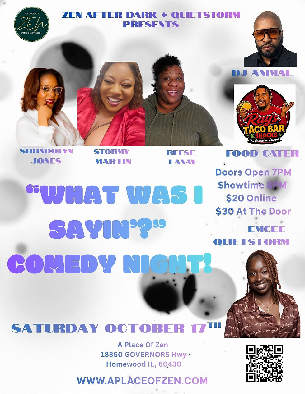 What Was I Saying? Comedy Night