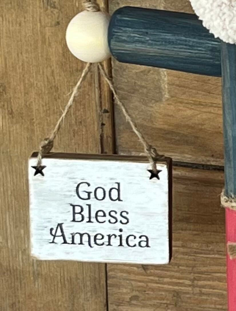 Thumbnail: God Bless America Sign