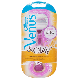 Venus станок OLAY SUGARBERRY+2кассеты