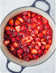 Peppered Strawberry Balsamic Jam 