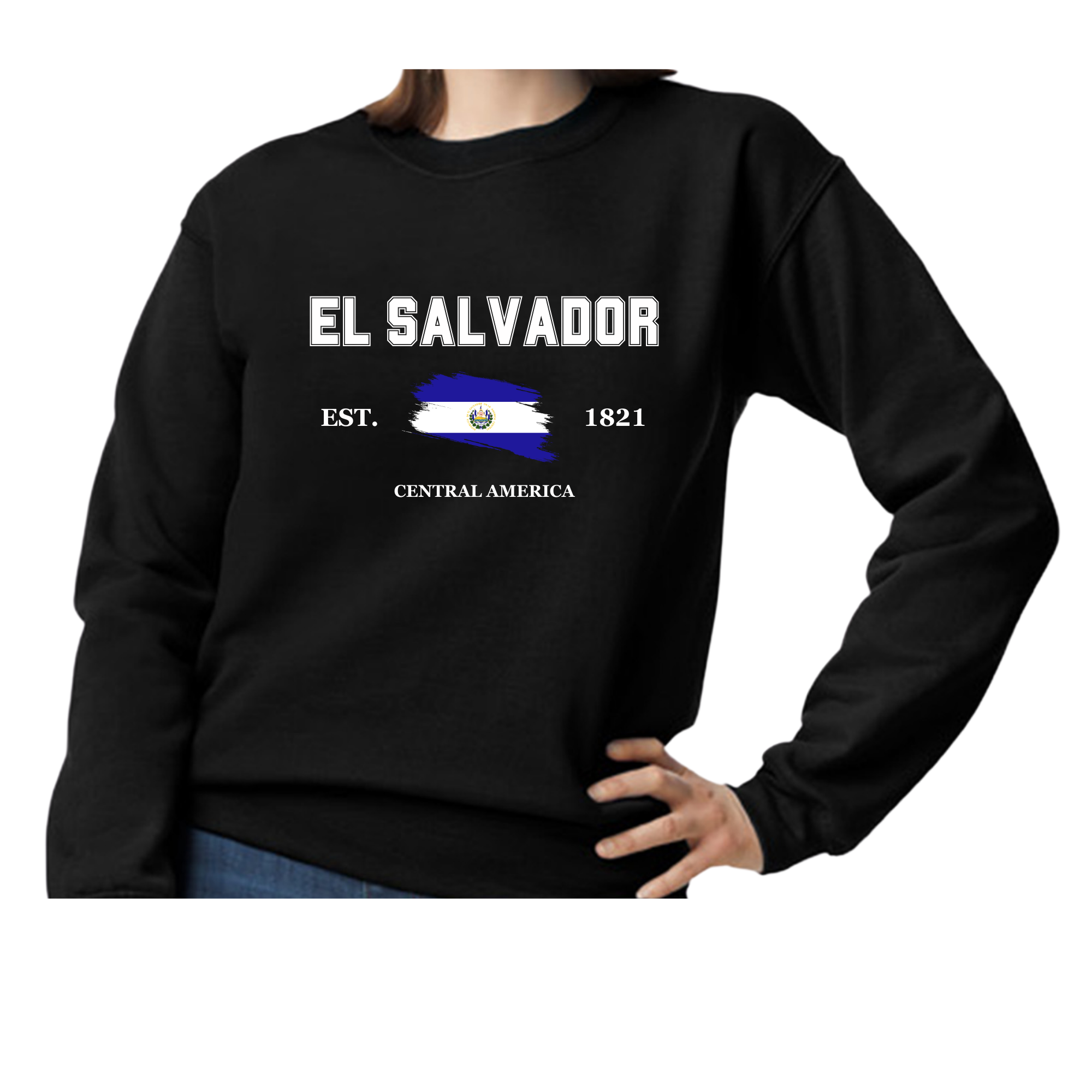 El Salvador - Salvadoreña Central America sweatshirt - Unisex Gif