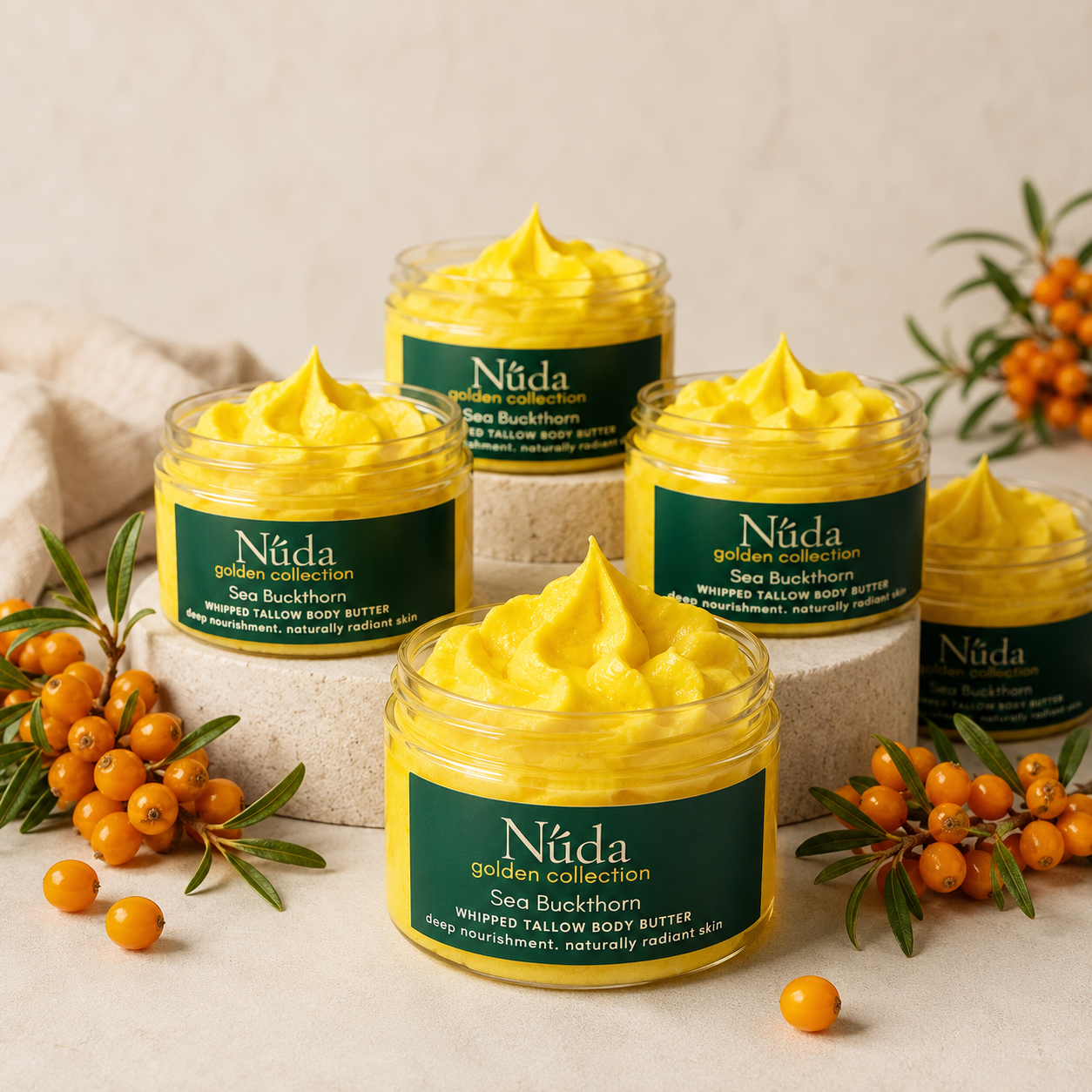Whipped Tallow / Sea Buckthorn Butter - Golden Collection