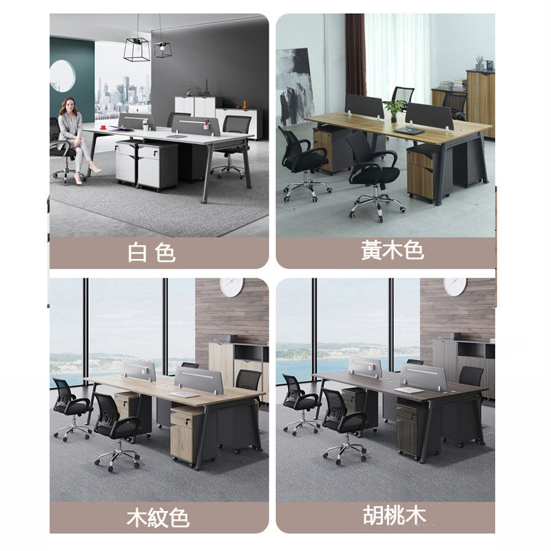 縮圖：（包送貨包安裝）辦公室組合枱 電腦桌 辦公桌 多人辦公枱 desk030