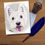 Thumbnail: Marla the Westie greetings card.