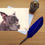 Thumbnail: Dexter the Staffordshire Terrier greetings card.