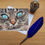 Thumbnail: Maine Coon cat greetings card.