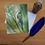 Thumbnail: Blue tit greetings card