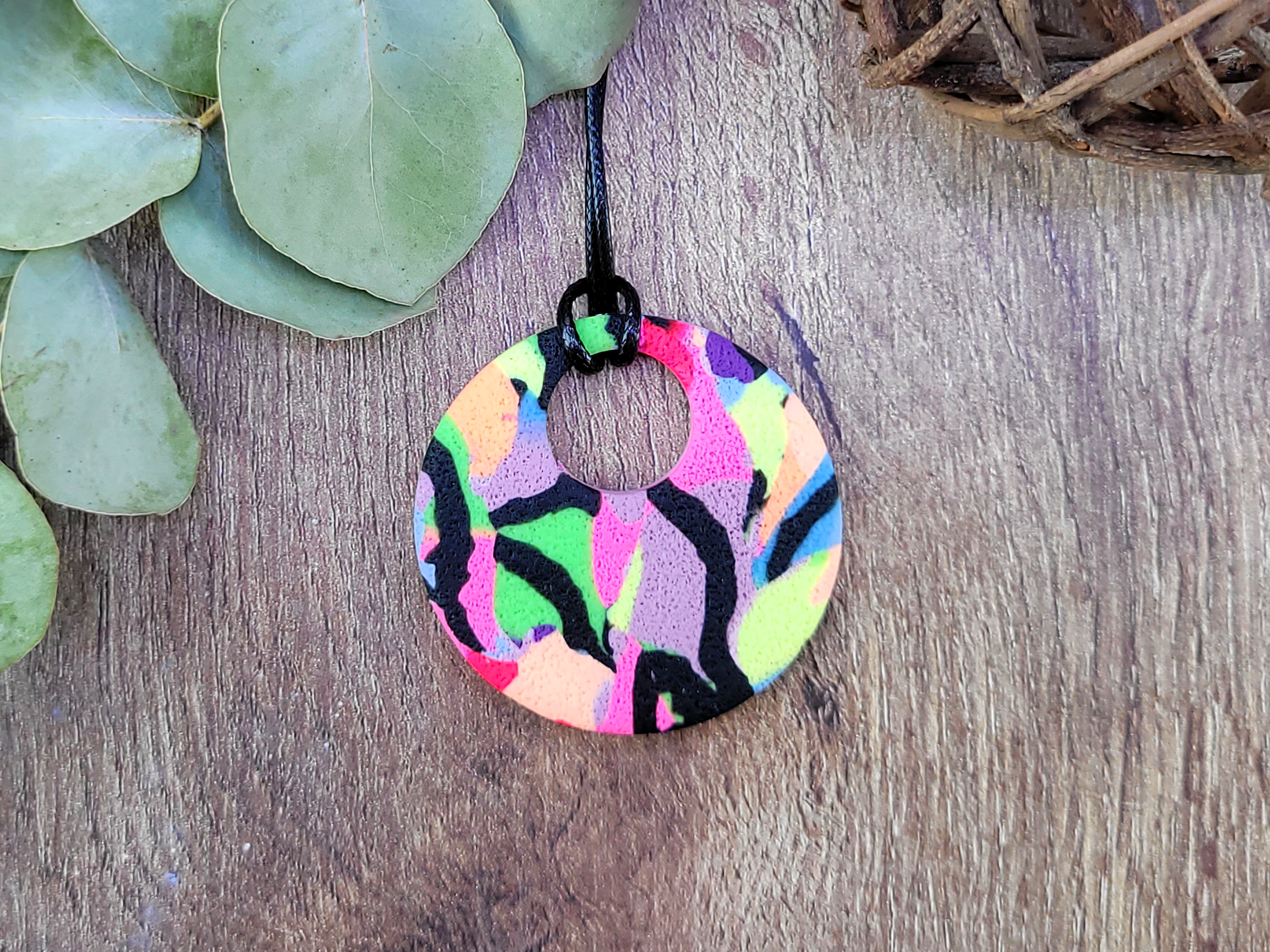 Polymer Clay Statement Necklace
