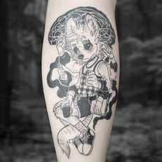 Tatouage sur l'ADHD par Astra