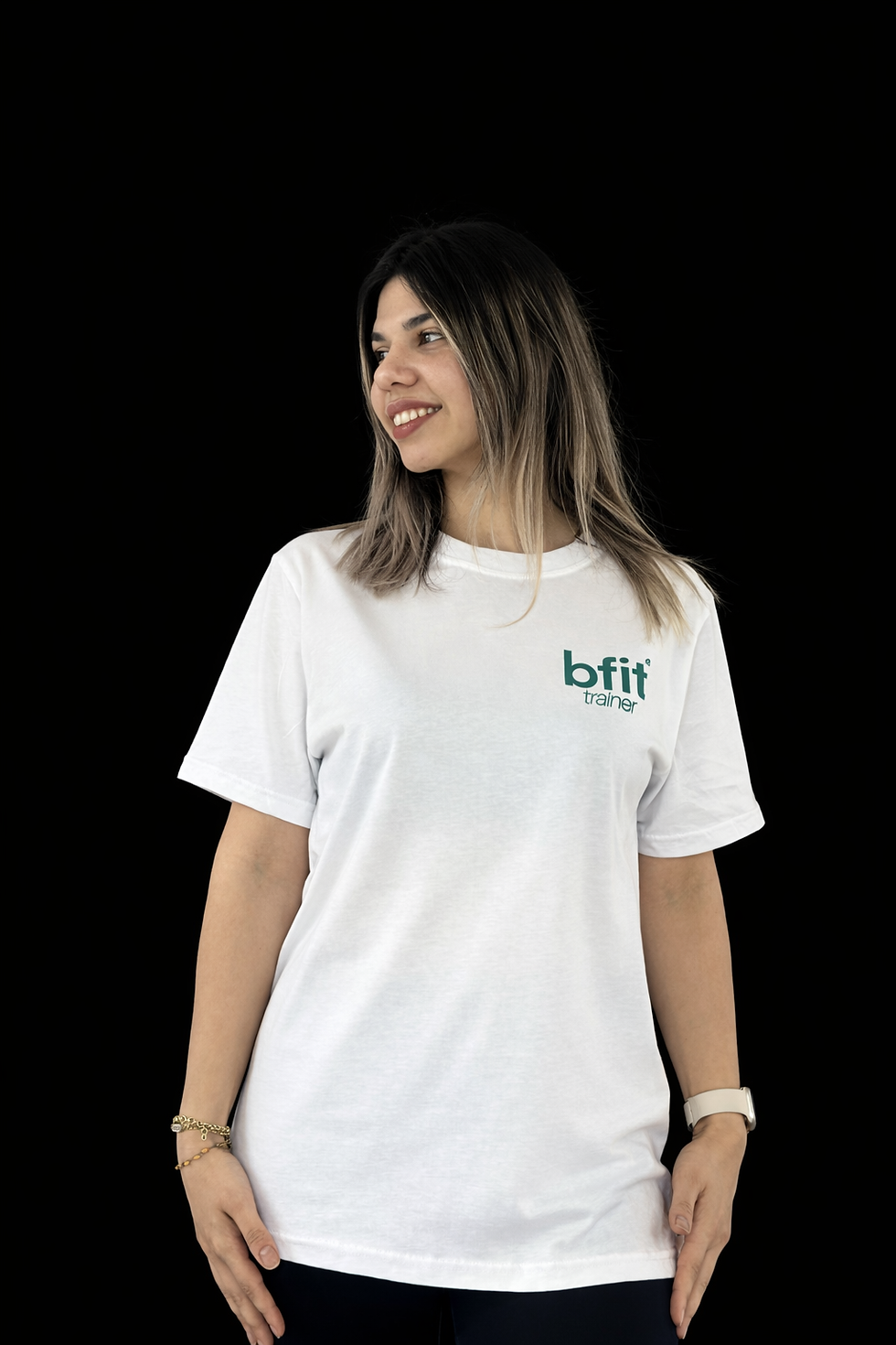 Küçük resim: Trainer T-shirt (beyaz)
