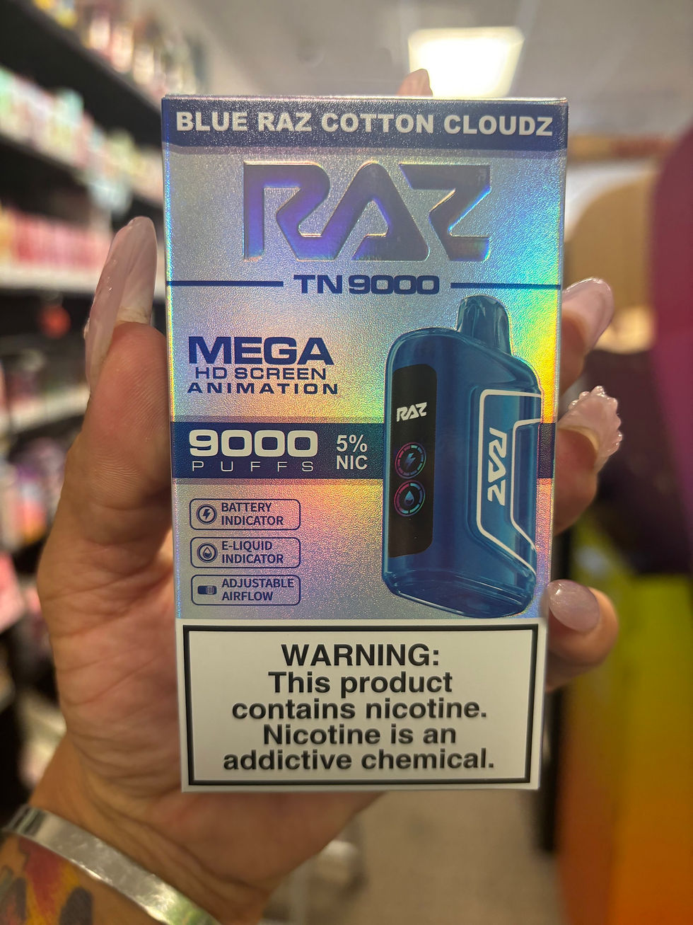 Thumbnail: RAZ 9000 Puffs