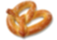 Soft pretzel isolated on white with clipping path included..jpg