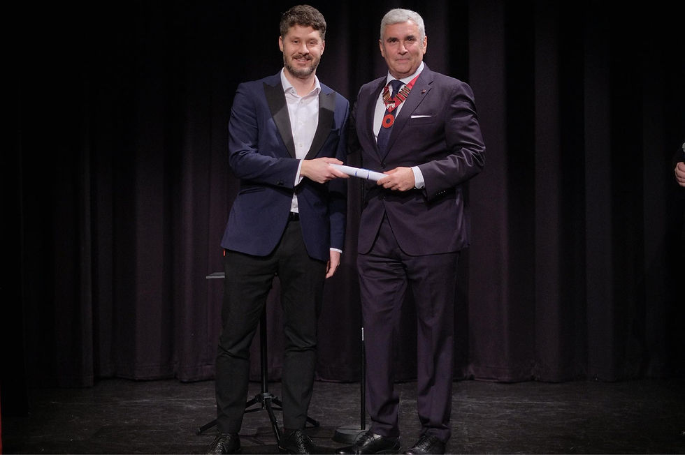 On stage presentation concluding The Magic Circle competition.