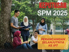 Hebahan & Semakan Keputusan SPM 2025: Tindakan penting pelajar dan ibu bapa untuk halatuju seterusnya ke IPT.
