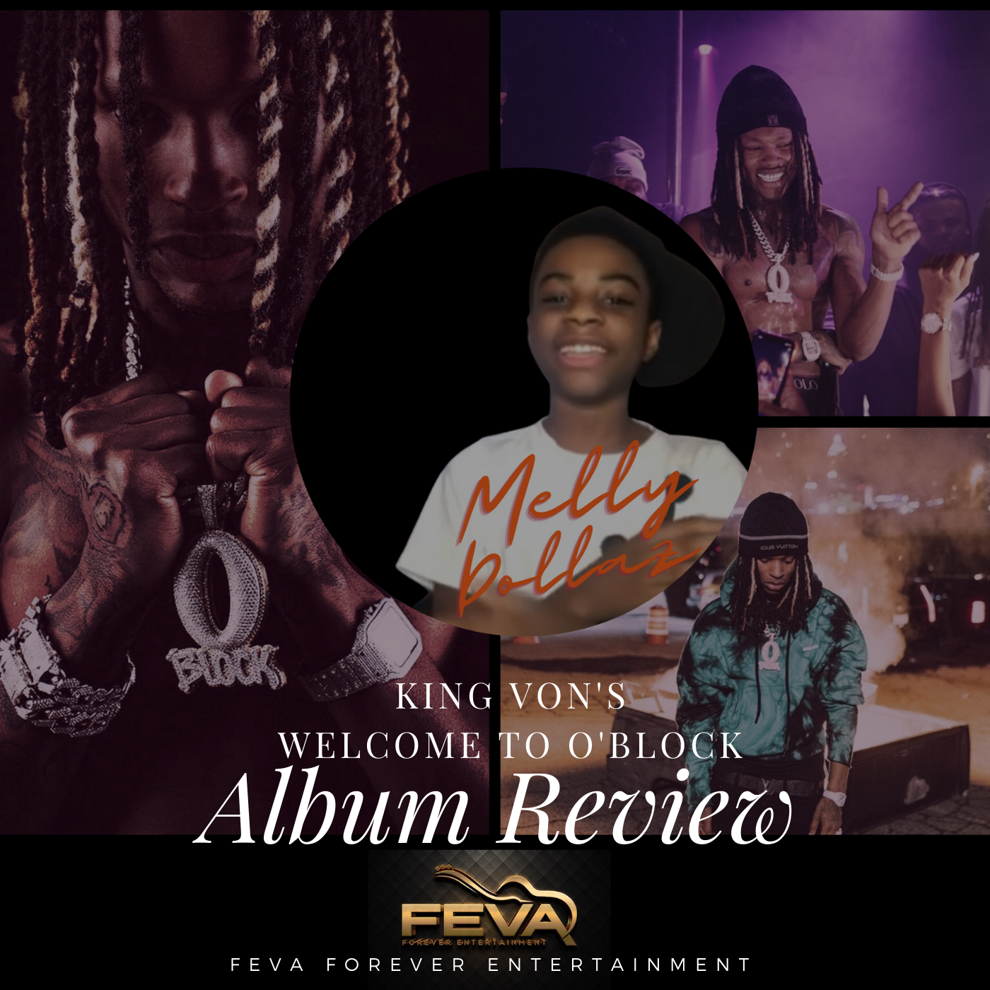 O Block King Von Album Cover 人気の王朝の壁紙vnhd