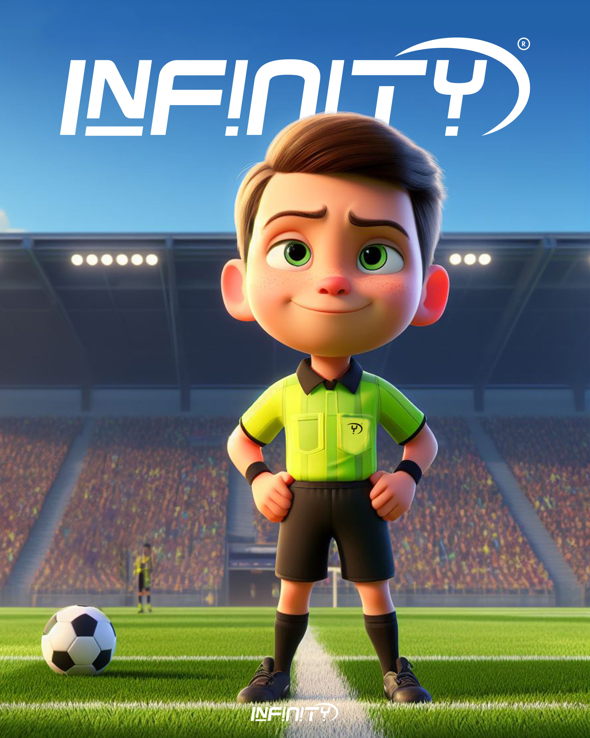 T-shirt Arbitro Cartoon