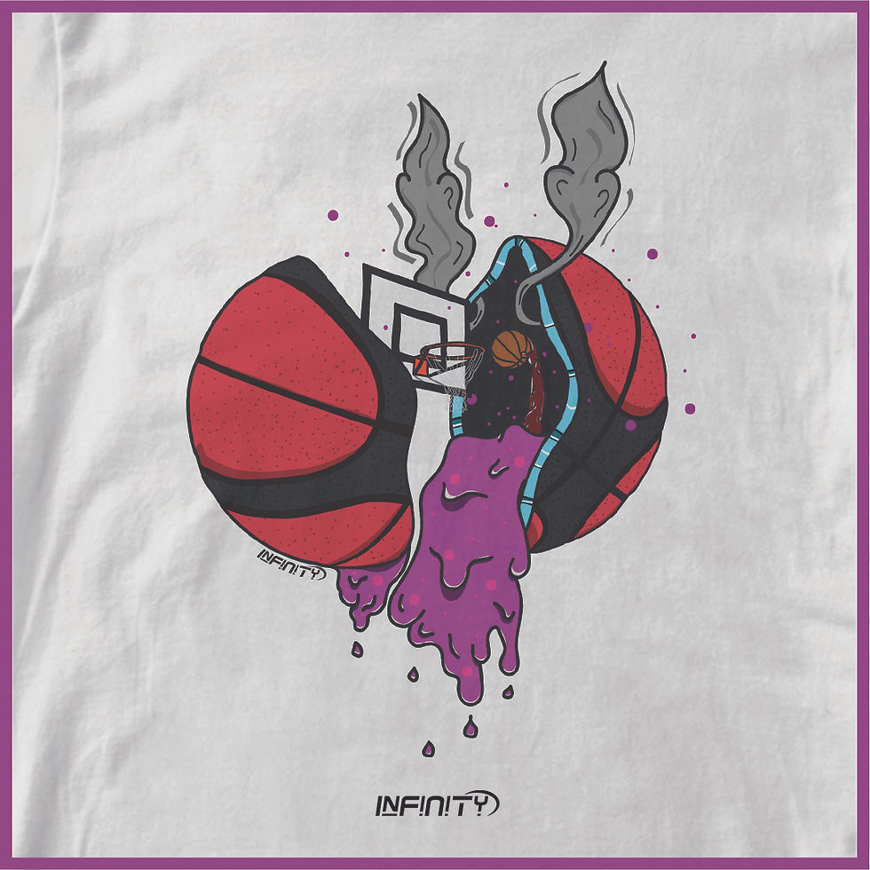Miniatura: T-shirt  GRIME BASKET