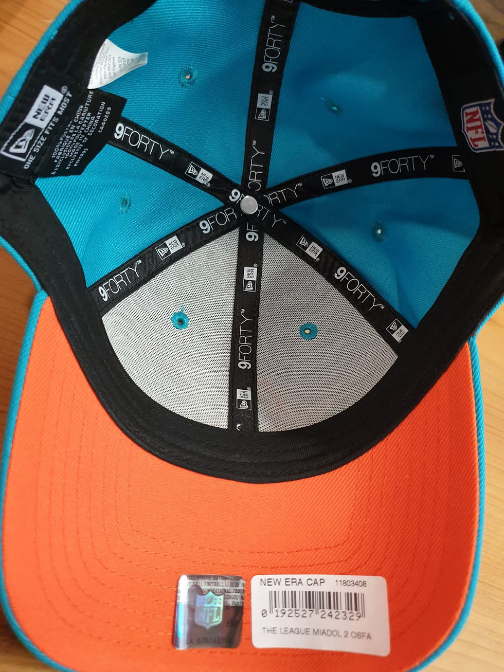 Miniature : Casquette NewEra 9FORTY The League Miami Dolphins