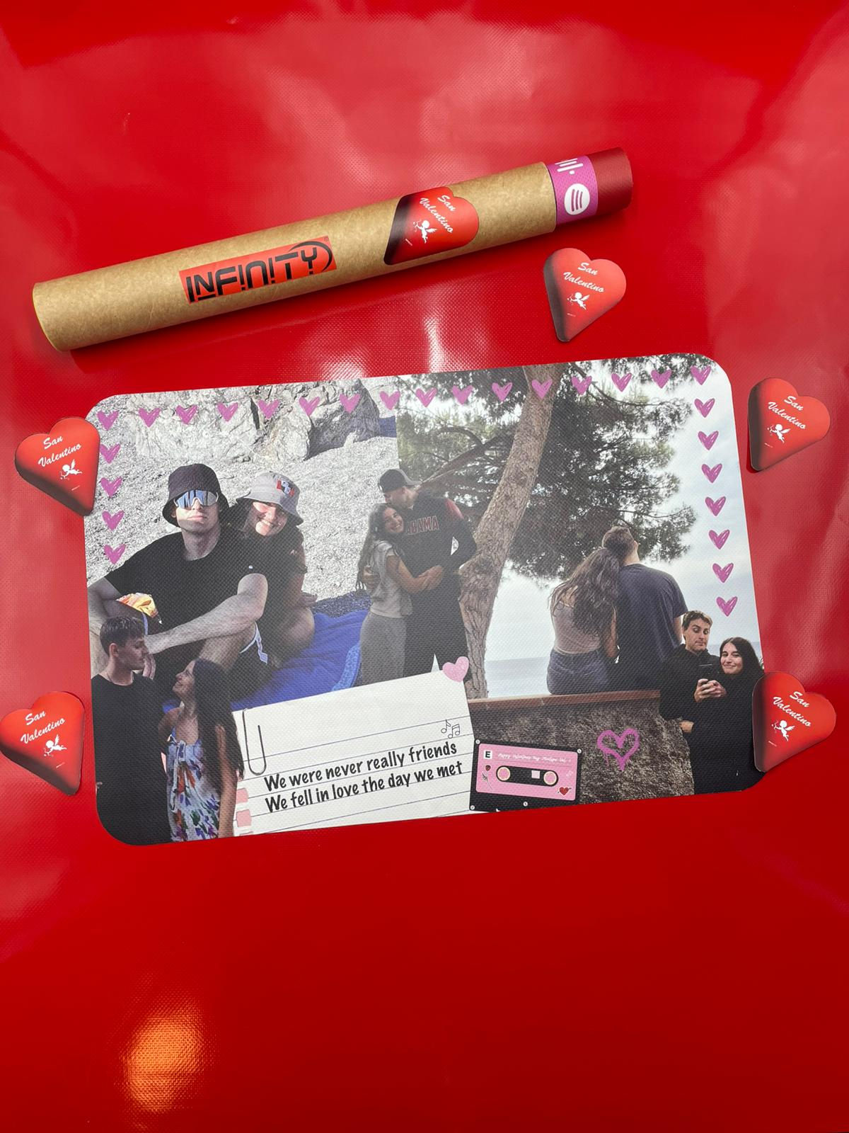 Tovaglietta personalizzata San Valentino