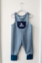 baby wool overalls made in USA