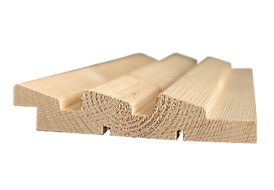 Siguldas Kokmateriali wooden house facade board, TUB PROFILE, quality cladding in Latvia