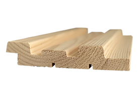 Sigulda Timber Wooden Façade Boards - High-Quality Exterior Cladding from Latvia | BATTEN-LOOK (3B) SHIP-LAP