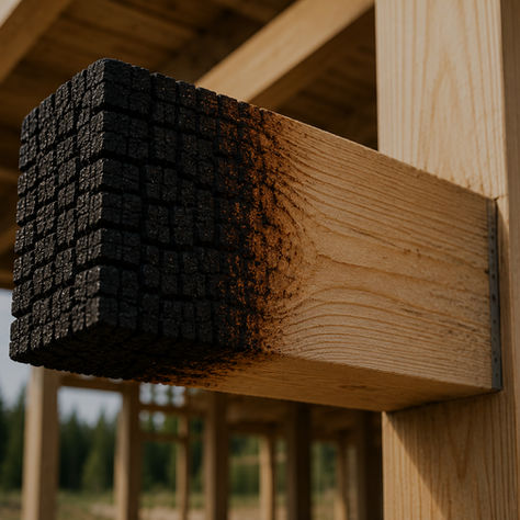 Koks un ugunsdrošība - ko jāzina par egles un priedes kokmateriāliem būvniecībā?