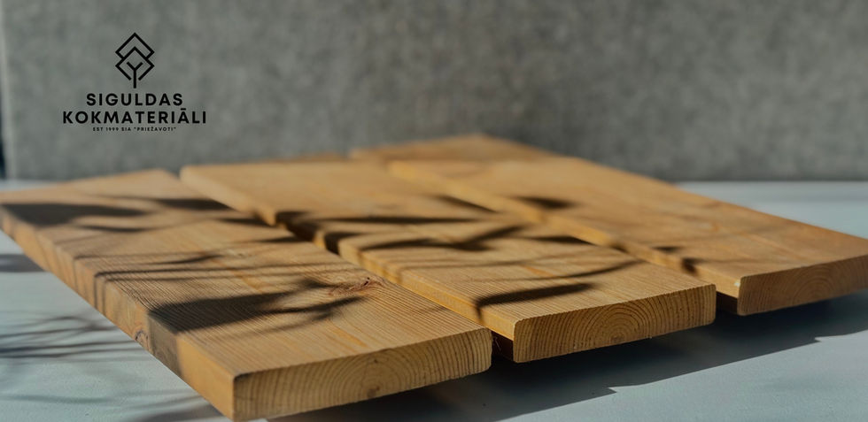 Žāvēti un ēvelēti fasādes dēļi ēku ārējai apdarei – piemēroti sienu apšuvumam, terasēm un sētām - siguldas kokmateriāli, Latvija