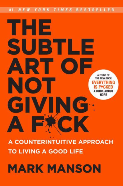The Subtle Art of Not Giving a Fck Book Cover