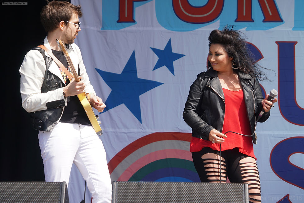 Portsmouth Summer Show, Great Scott. Eddy White and Rachael Hawnt