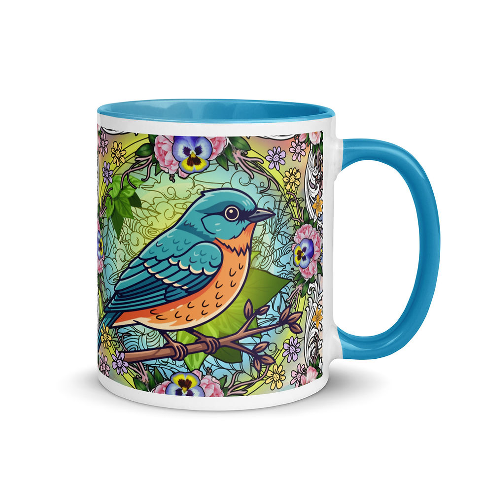 Thumbnail: Blue Bird Art Mug