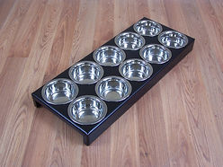 10 Bowl Puppy Litter Feeder Puppies