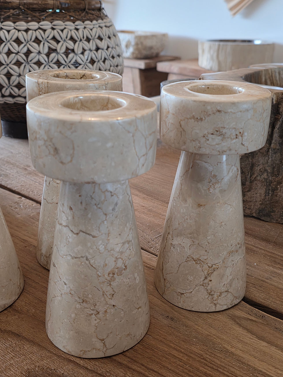 Thumbnail: Aveline Marble Candle Holder