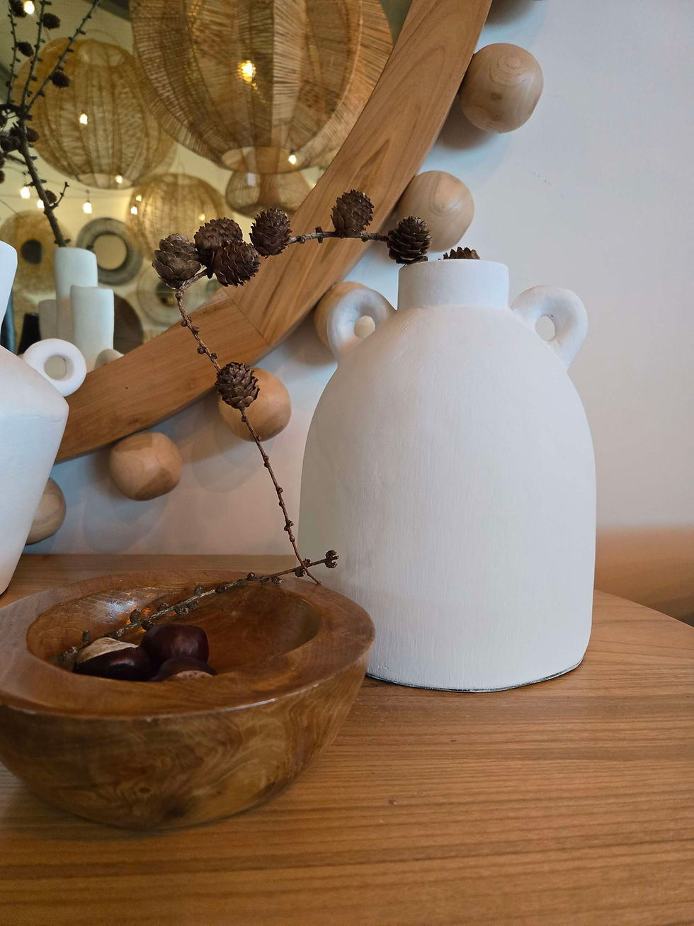 Thumbnail:  Wabi Sabi collection Joni White jug 
