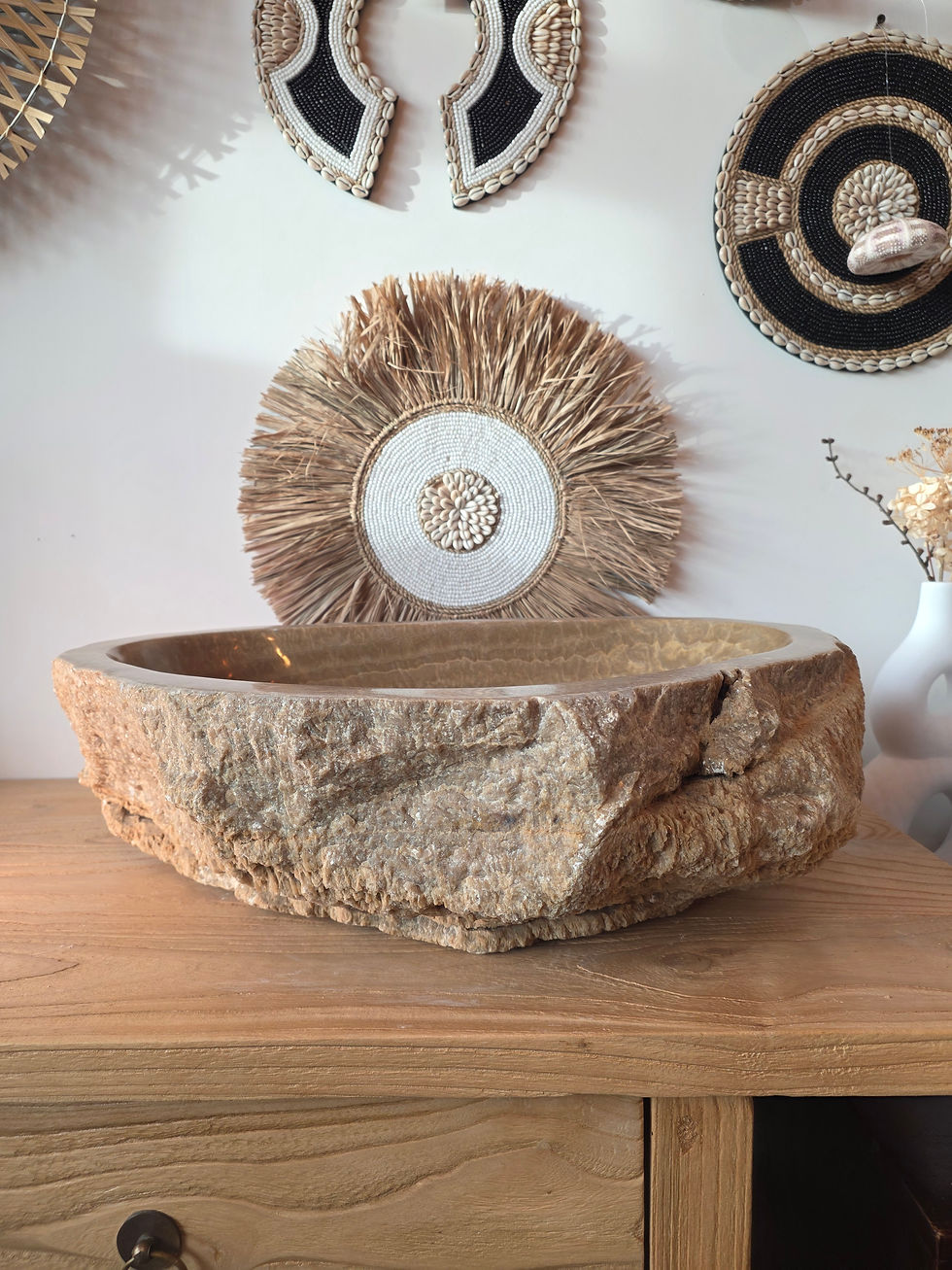 Onyx stone sink large collection of stone sinks Ireland Dublin Galway Cork by 7th Element Bathroom interiors