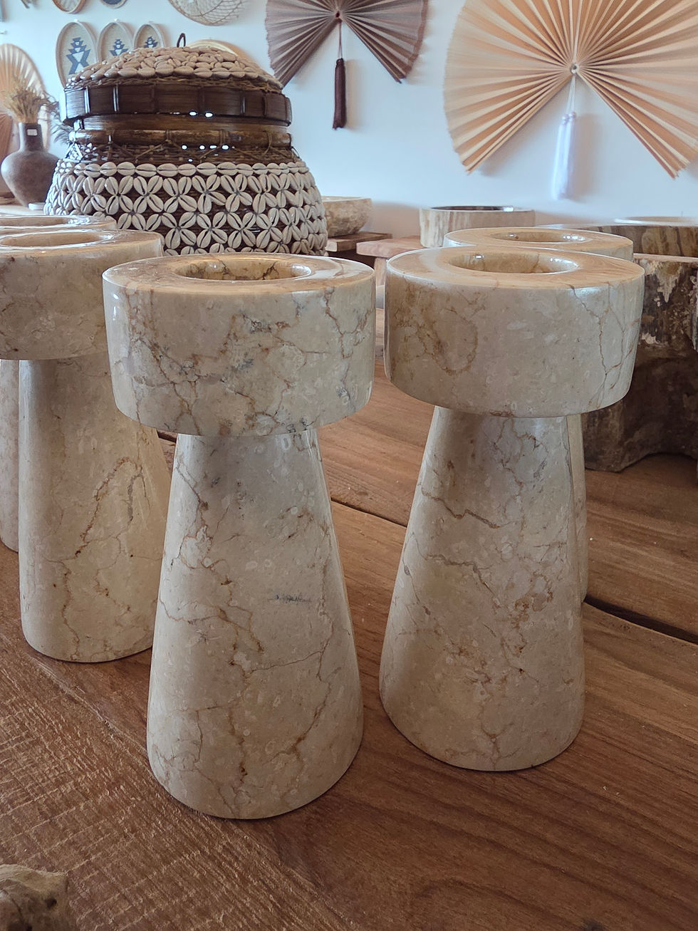 Thumbnail: Aveline Marble Candle Holder