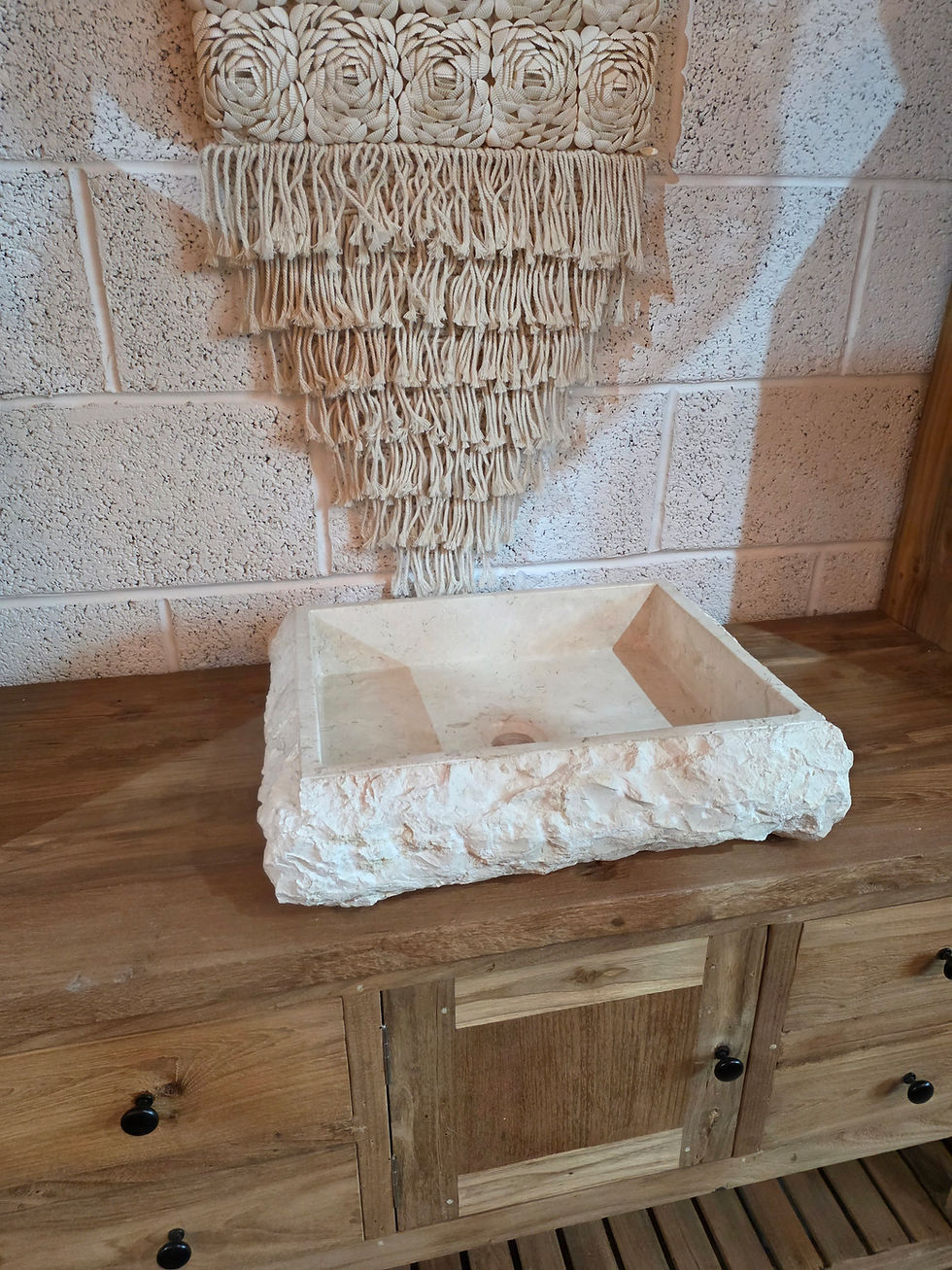 Thumbnail: Oceira Marble SPA Sink MCS 260602