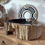 Thumbnail: Black Petrified wood Stone Fossil Sink Fossil table top sink Luxury Bathroom interior Ireland 7th element Dublin Architect