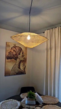 Thumbnail:  Wai Brass Metal wire lampshade 