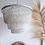 Thumbnail: Beaded White Threelayer Chandelier