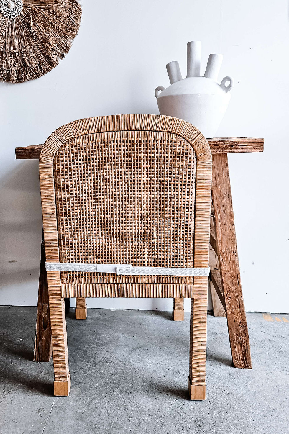 Thumbnail: Dai rattan dining chair