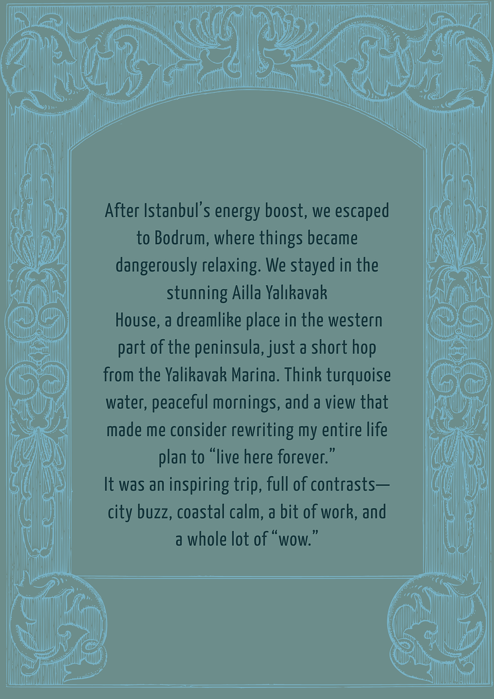 SENA's AMAZING TRIP TO ... ISTANBUL & BODRUM, TÜRKIYE, 2025