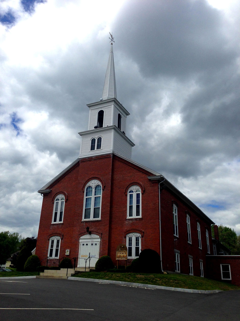 Church steeple repair