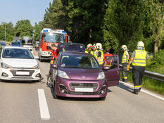 Fahrzeugbergung auf der B33 am Montag - dritter Einsatz am dritten Tag
