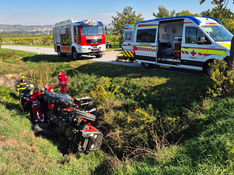 EINSATZ – schwerer Traktor-Unfall mit verletzter Person