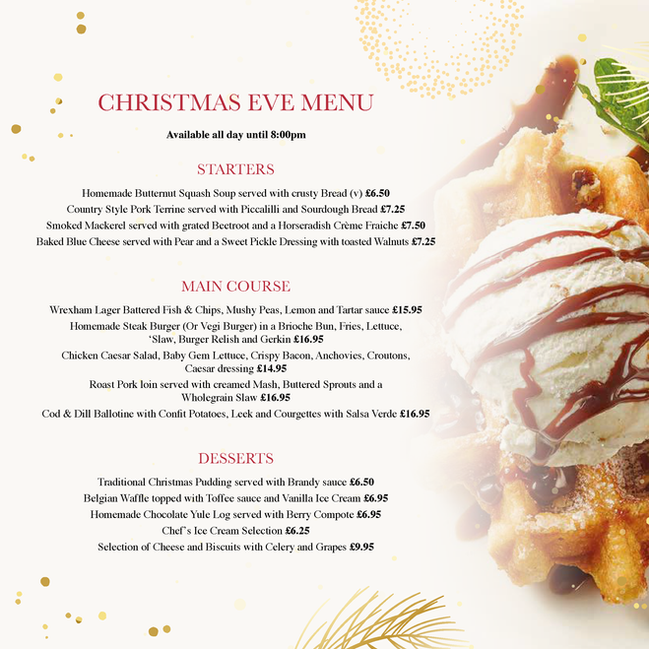 Christmas Brochure - Christmas Eve Menu
